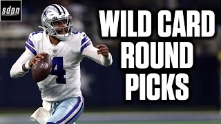 NFL WildCard Round Picks Best Bets amp Against The Spread Selections  Drew amp Stew [upl. by Ynatirb]