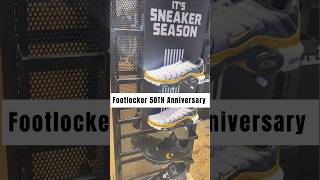 Footlocker 50th Anniversary airmaxplus nicekicks newbalance nike sneakerhead [upl. by Couture]