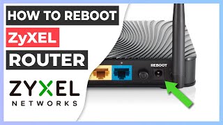 🔄 How to Reboot ZyXEL router [upl. by Rizas69]