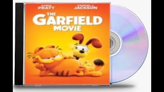 Opening and Closing to The Garfield Movie 2024 Datadisc [upl. by Adnawyek]