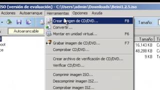 Como crear una unidad virtual de CDDVD [upl. by Ultann94]