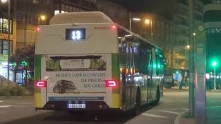 Here is the Vitrasa bus 6212 on the number 13 in Vigo Monday 28 October 2024 [upl. by Norrahs]