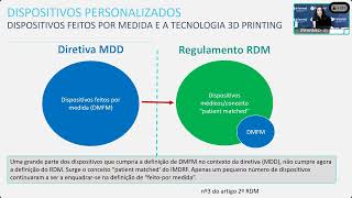 Dispositivos médicos Segurança no circuito hospitalar  A nova realidade  Sessão 3 [upl. by Nerrej]