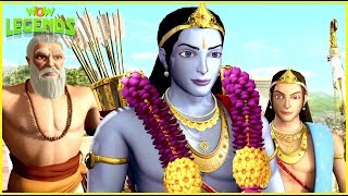 Ramayana The Epic  Hindi Animated Cartoon For Kids  Ram Janam Aur Sita Swayamwar  Wow Legends [upl. by Winifred118]