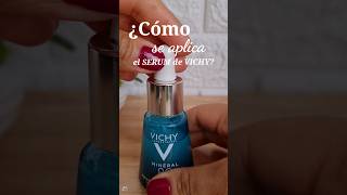 🔴 ¿Cómo se aplica el SERUM DE VICHY MINERAL 89 PROBIOTIC FRACTION 💧vichy mineral89 skincare [upl. by Arch791]