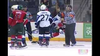 Game Highlights  Mooseheads vs Sea Dogs Sept19 2015 [upl. by Wymore]