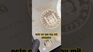 Set 12 Onzas y 5 Onzas Columnario 1732 mexico silver collection spain coin [upl. by Irmo969]