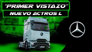 Nuevo MercedesBenz Actros L Exterior Interior Aerodinámica  Primer Vistazo [upl. by Stets239]