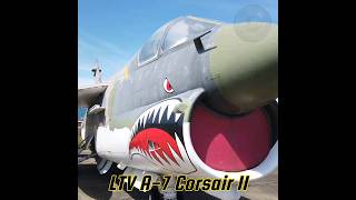 LTV A7 Corsair II Ground Attack Aircraft of the United States Air Force aviation military shorts [upl. by Leivad]