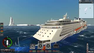 Ship simulator extreme Cruise ship sinks [upl. by Gradey]