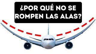 Por qué no se rompen las alas del avión [upl. by Ellesij888]