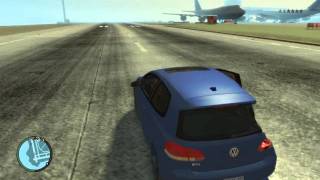 Volkswagen Golf Mk6 2010  Crash Test  GTA IV [upl. by Sialac]