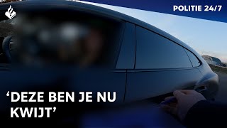 60 kmu te hard rijden in een Lamborghini  POLITIE 247 [upl. by Ahsienek]