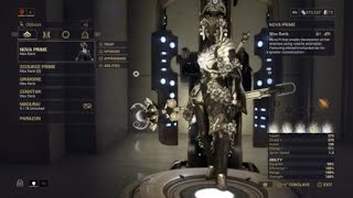 Nova Prime Rework Helminth Build Warframe [upl. by Eiveneg368]