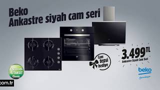 Beko Ankastre siyah cam seri şimdi 3499 TL  İtalyan usulü Pizza [upl. by Yesnel]