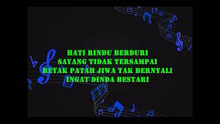 Karaoke Lgm DINDA BESTARI Keroncong Beat [upl. by Wilburn]