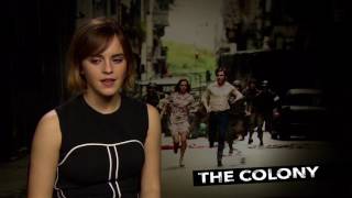 Emma Watson on working with Daniel Brühl  The Colony [upl. by Sugihara]