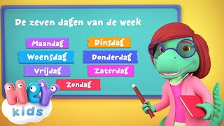 Zeven Dagen Van De Week liedje  HeyKids  Kinderfilmpjes Nederlands [upl. by Adnalram37]