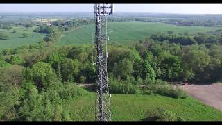 472 KHz antenna on cell tower [upl. by Alvinia]