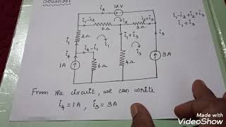 Mesh Analysis methodProblem8 Circuit TheoryElectrical Technology [upl. by Alyakim100]