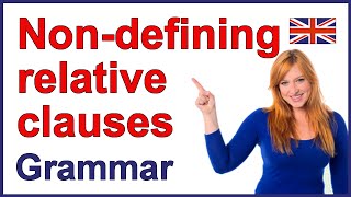 Nondefining relative clauses  English grammar rules [upl. by Rafaela964]