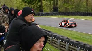 Dunlop Mini Miglia amp Libra Championship Race 1 Cadwell Park [upl. by Llerryt]