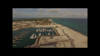 Chub Cay Bahamas Airial views May 2017 Hurricane Mathew [upl. by Odirfliw986]