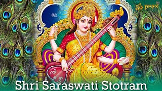 Saraswati Mahabhadra  Saraswati Mahabhadra Mahamaya Varaprada Lyrics  Saraswati Stotram  Om Prem [upl. by Yaya]