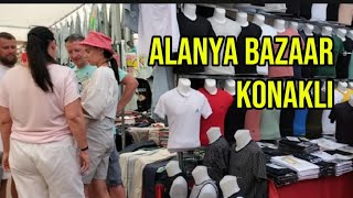 Bazar Antalya Konakli Türkiye  Replica Bazaar in Turkey 2024 Alanya Konakli [upl. by Aroled]