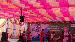 Dhamaka dhar dance Dance By Biju Patnaik Degree College studentsBeautiful performance [upl. by Llewol]