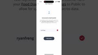 How to connect MyFitnessPal to Everfit [upl. by Yanej]