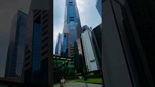 Skyscrapers in Raffles Place Singapore 🇸🇬 singapore raffles [upl. by Reckford]