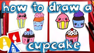 How To Draw Funny Cupcakes [upl. by Aineval]