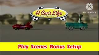 A cars life Sparkys Big Adventure 2006 DVD menu [upl. by Admama806]