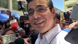 Isko Moreno ambush interview after casting his vote [upl. by Maze194]