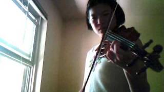 07 ghost  Hitomi no Kotae  Violin cover [upl. by Eaj]