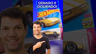 ODIADO E DOURADO  UNBOXING HOT WHEELS 84 CORVETTE GTN35 [upl. by Schnorr]