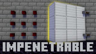 I built an IMPENETRABLE vault in minecraft [upl. by Ailahtan]