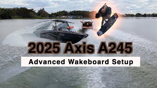 Wakeboard Setup on the A245 Advanced [upl. by Aaron]