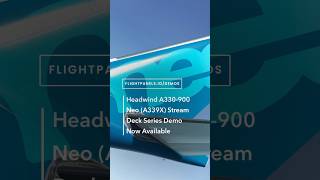 Headwind A330900 Neo A339X Stream Deck Profile Series demo for Microsoft Flight Simulator [upl. by Whitford217]