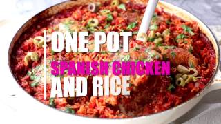 One Pot Spanish Chicken and Rice [upl. by Montague509]