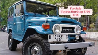 Toyota Hardtop FJ40 1978 Restorasi back to original [upl. by Yentnuoc487]