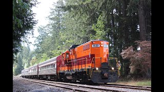 Rare Millage on the Mt Rainier Scenic Railroad  AHRX 9120 [upl. by Culbert352]