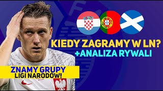 LIGA NARODÓW WRACA KIEDY MECZE Z KIM ZAGRAMY LOSOWANIE LIGI NARODÓW UEFA [upl. by Oidacra]