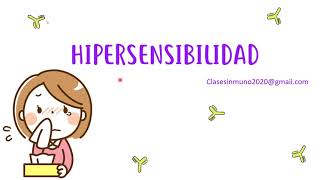 Hipersensibilidad tipo I [upl. by Ibloc223]