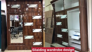 Silaiding wardrobe design 🤗 Wardrobe design 🤗 Sliding wardrobe design for bedroom bedroom [upl. by Arvy]