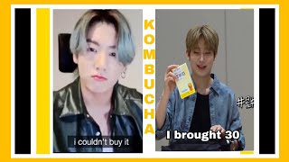 Sunoo contribution in selling out Kombucha Jungkook Enhypen BTS vlive Army engene hybe [upl. by Berriman]