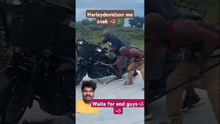 harleydavison automobile harleybikers ytshortviralvideotranding comedyfunny [upl. by Maitland]