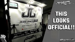 139 DESIGNS GETS MY BRAND NEW NITRO TRAILER JESSE JAMES PACKAE XPS LOOKING SHARP LOOKS KILLER [upl. by Vins]