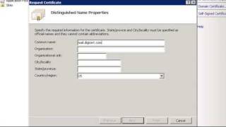 DigiCert SSL Certificate CSR Creation  Microsoft IIS 7 [upl. by Daberath]